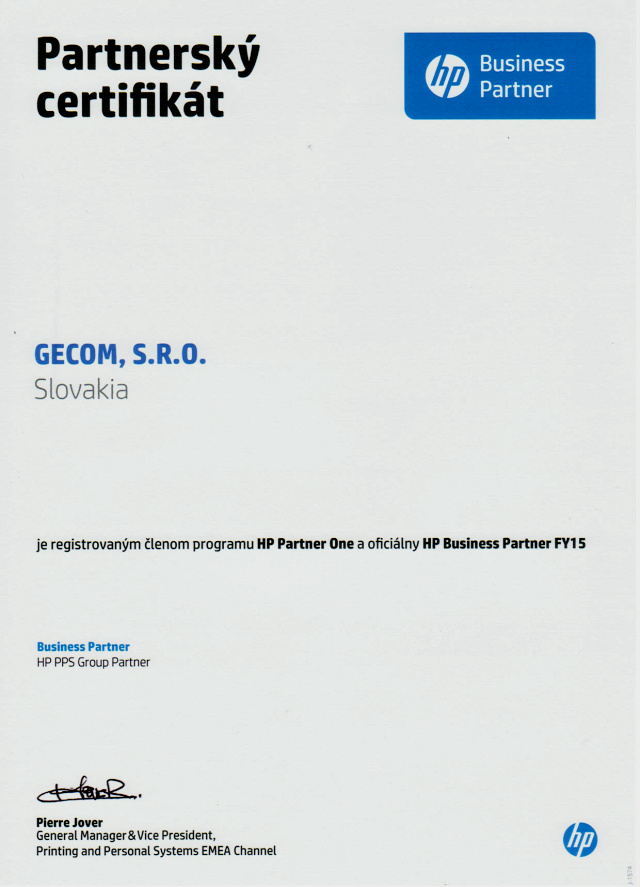 HP Business Partner