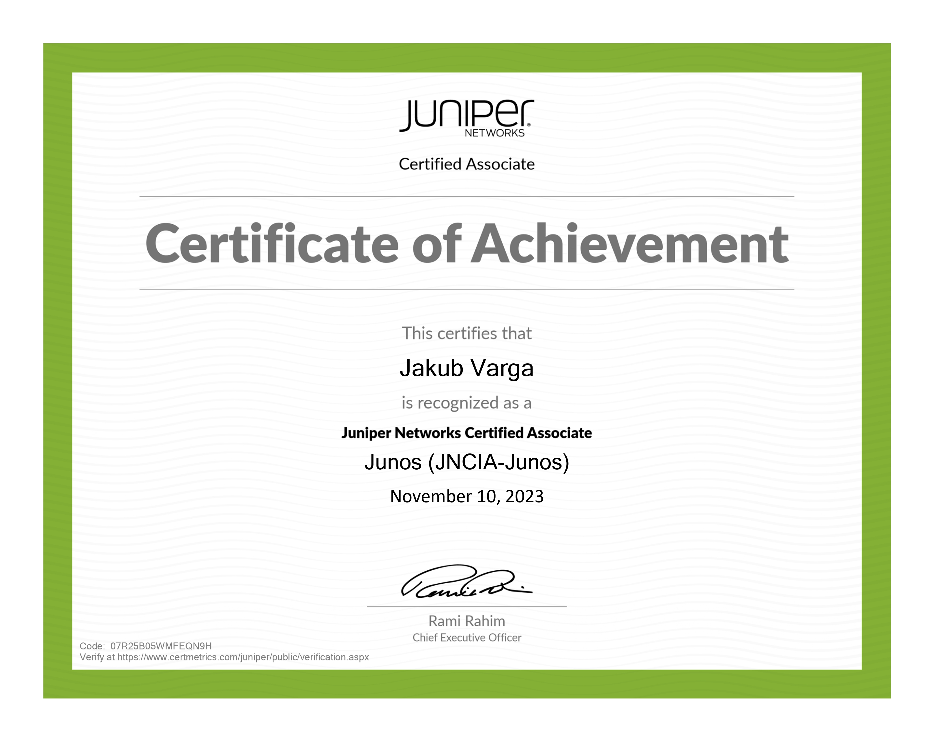 JNCIA-Junos