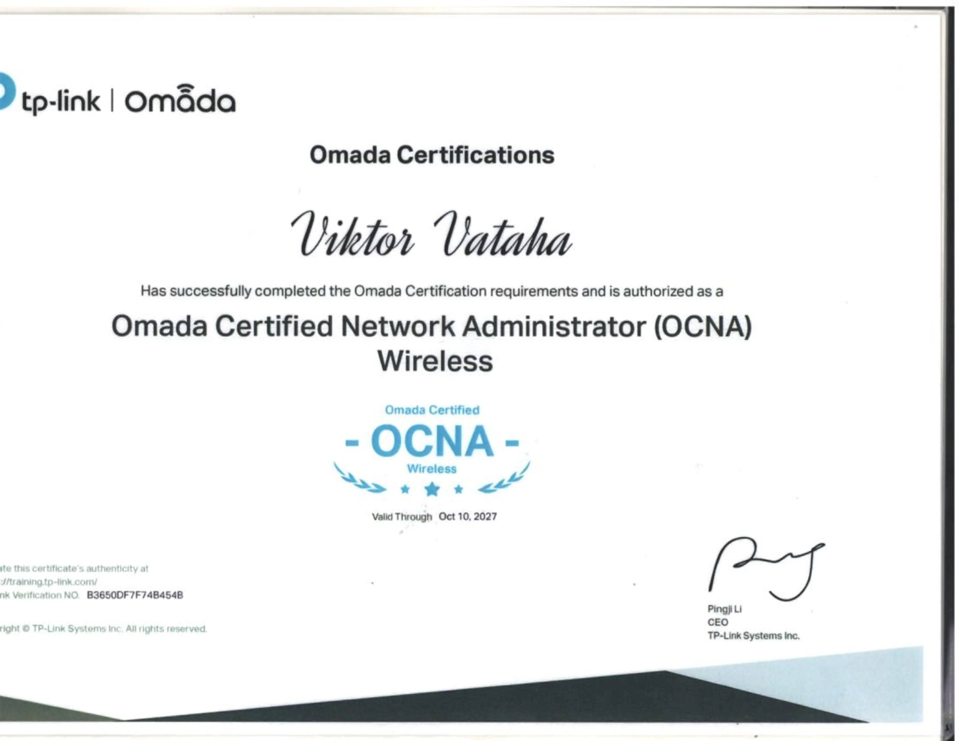 TP-Link OCNA